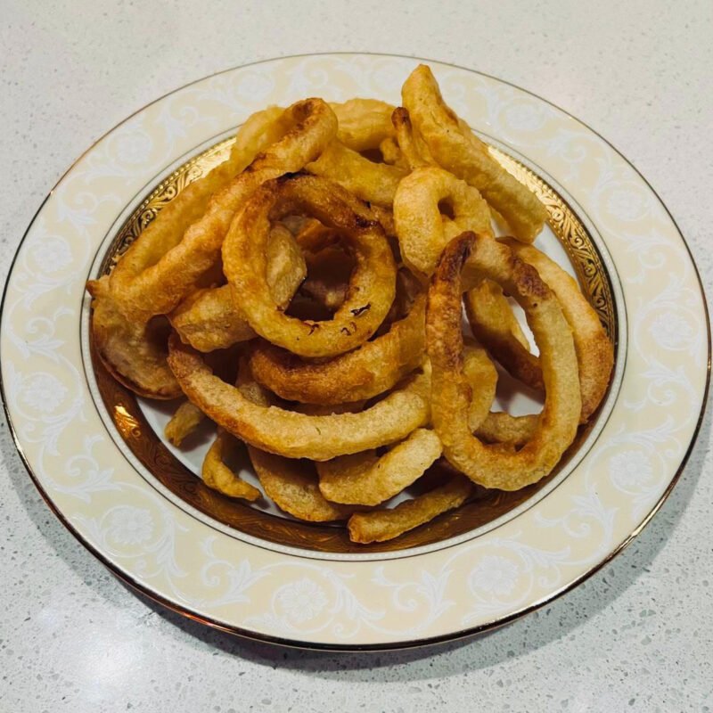 Onion rings 7 dollars