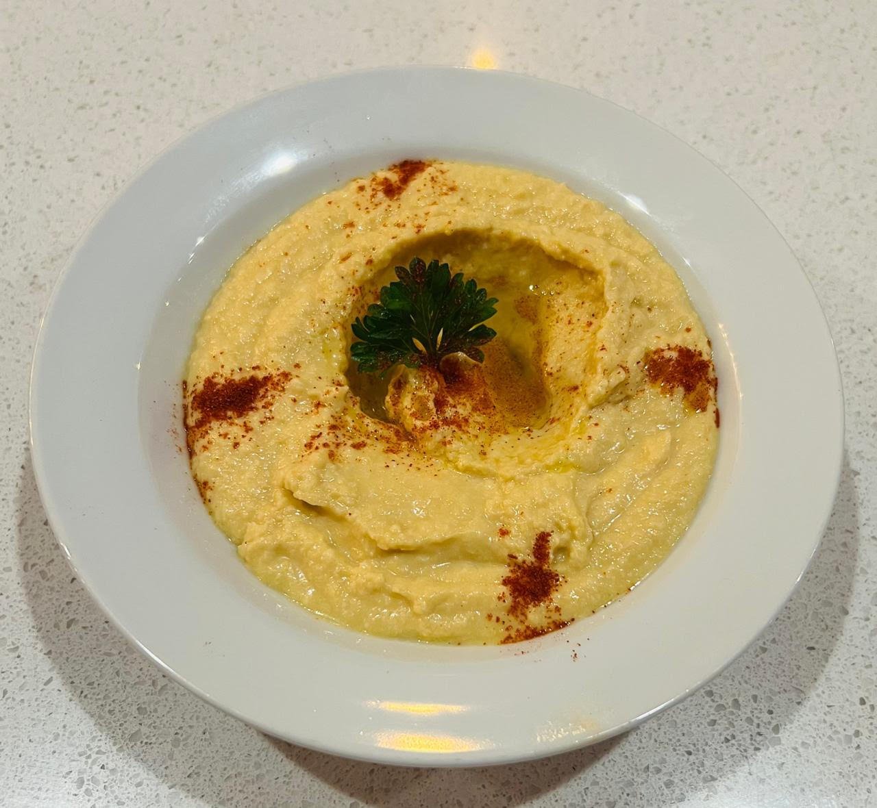 Hummus 7 dollars